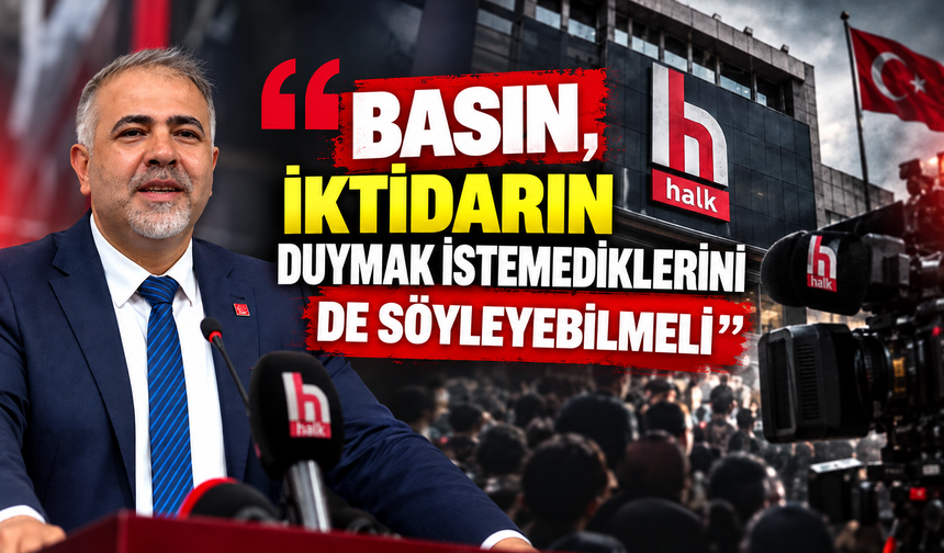 CHP İl Başkanı Olcay Can'dan Halk TV Tepkisi