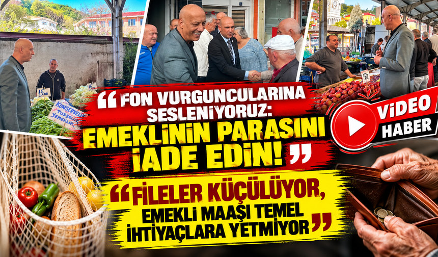 Yeni Parti Kilimli Teşkilatı Halk Pazarının Nabzını Tuttu