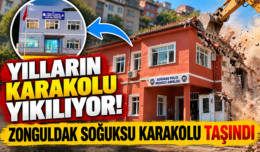 Zonguldak Soğuksu Karakolu Taşındı