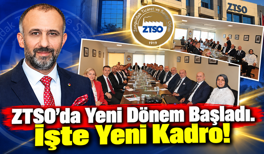 ZTSO'da Yeni Dönem Başladı. İşte Yeni Kadro!