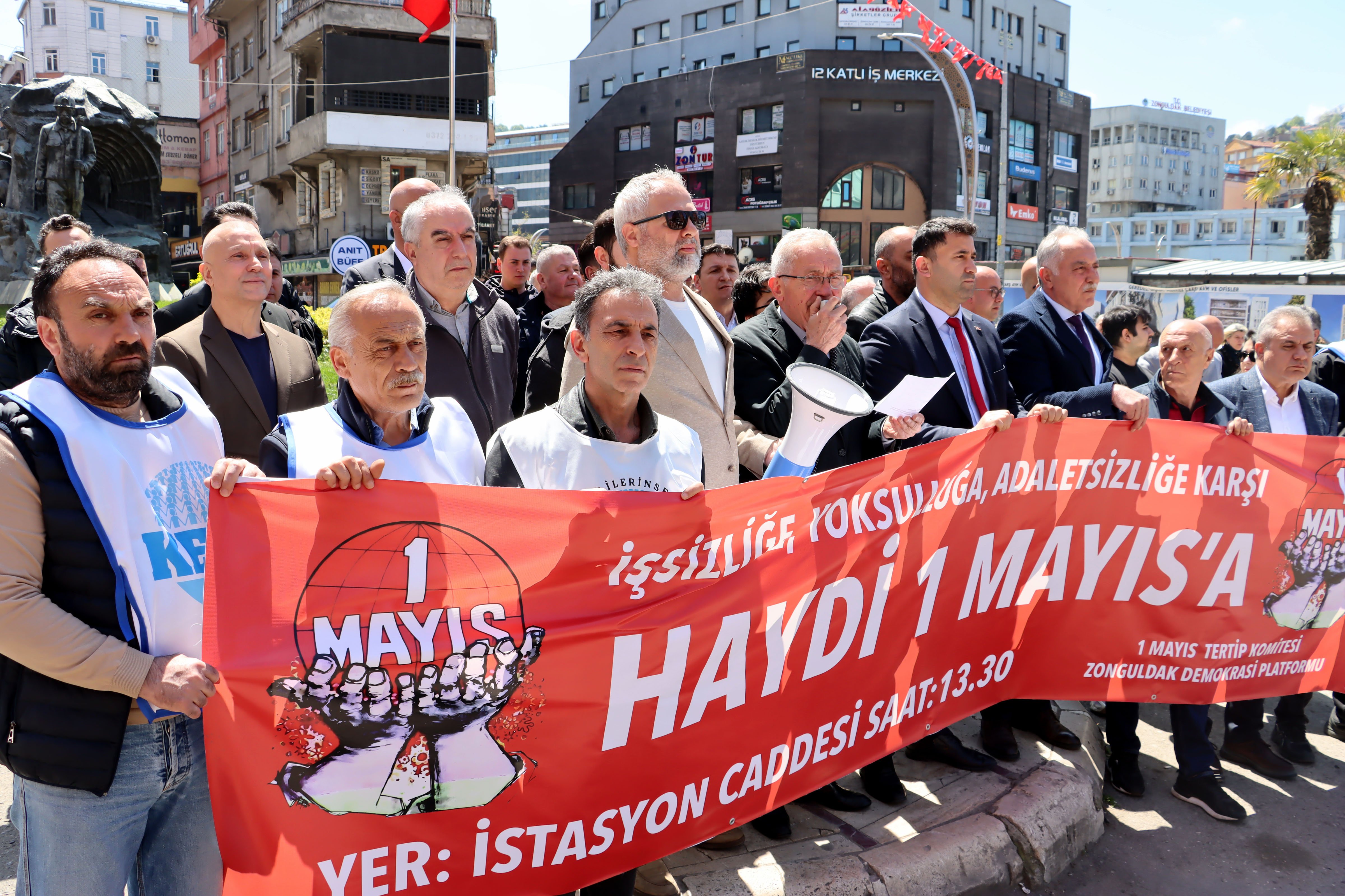 Zonguldak'ta 1 Mayıs kutlama programı açıklandı