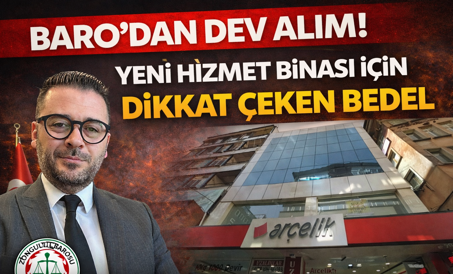 Baro'nun Yeni Hizmet Binası İçin Dikkat Çeken Bedel