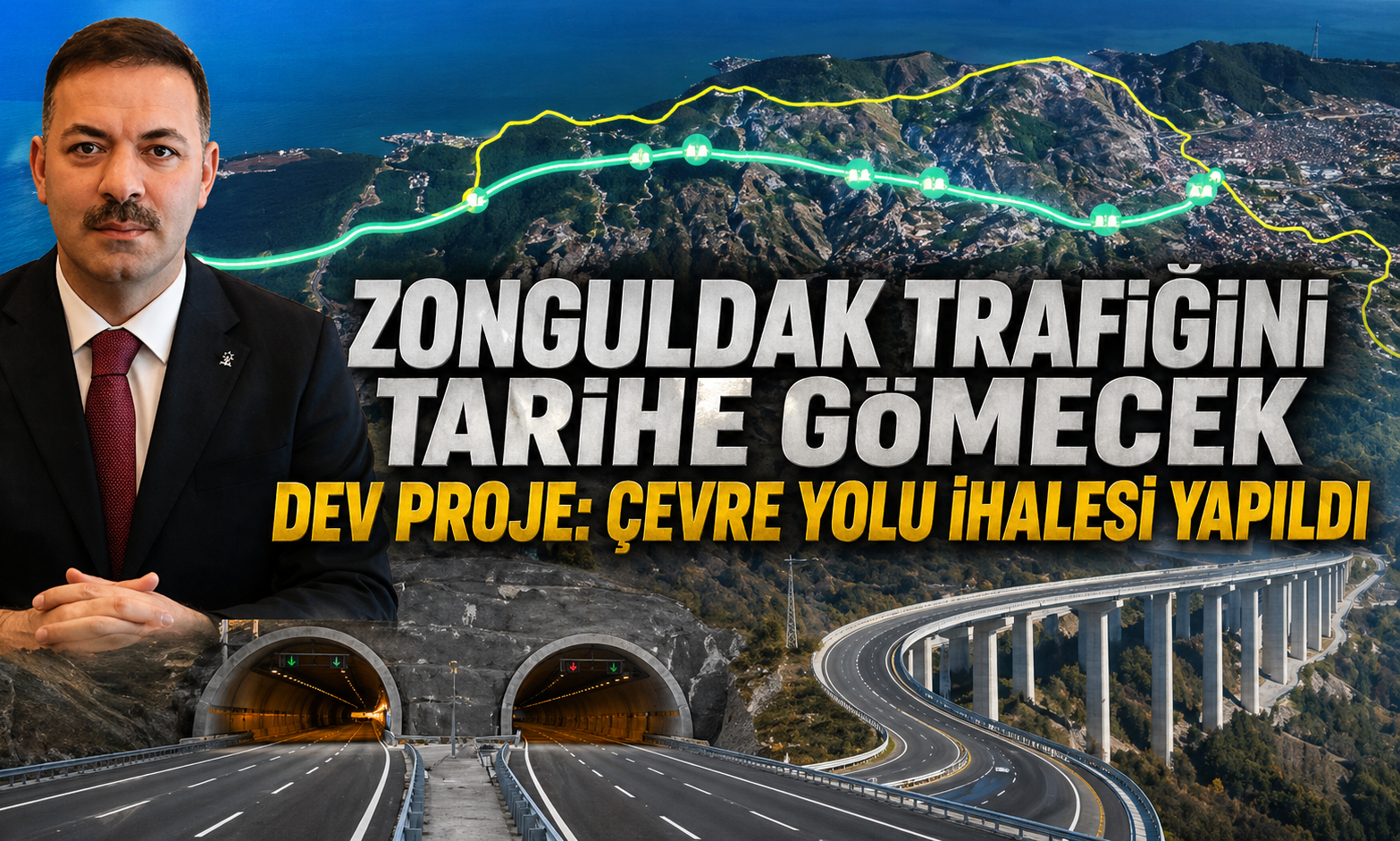 Zonguldak Trafiğini Tarihe Gömecek Dev Proje Başlıyor