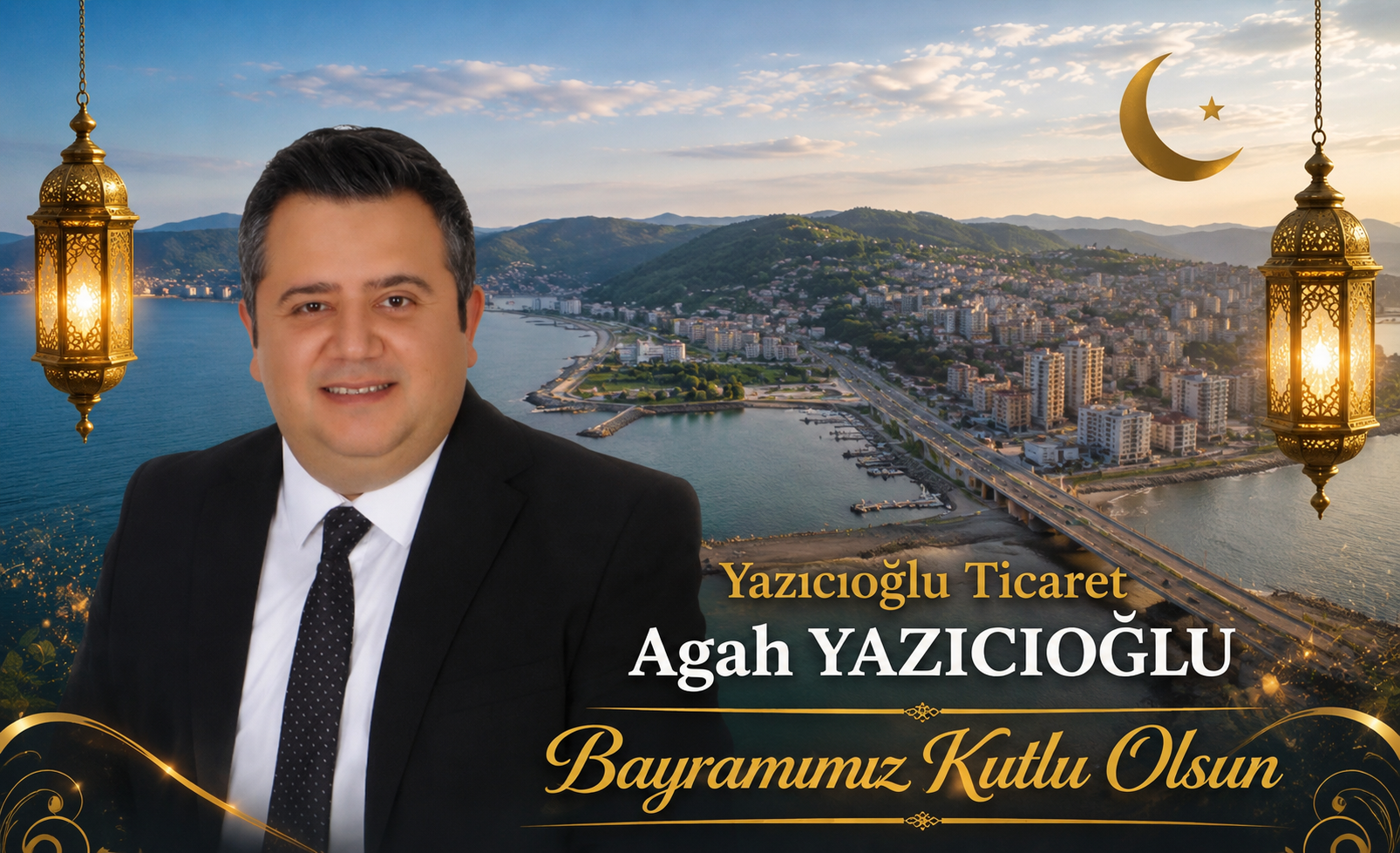 Yazıcıoğlu Ticaret Sahibi Agah Yazıcıoğlu Kurban Bayramı'nı Kutladı