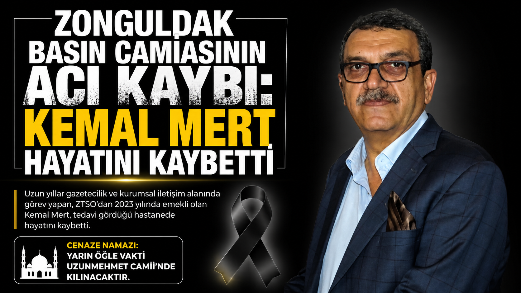 Kemal Mert Hayatını Kaybetti