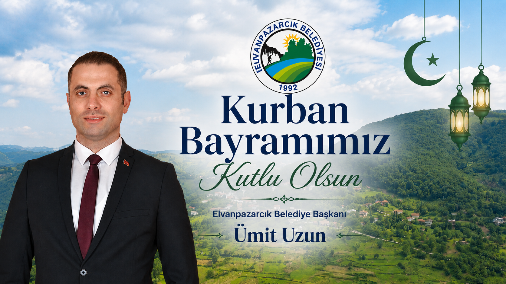 Başkan Uzun'dan Anlamlı Bayram Mesajı