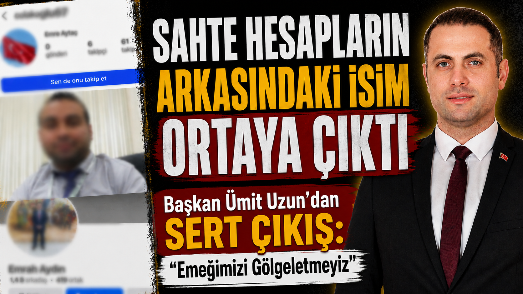 Belediye Başkanı, Sahte Hesapların Arkasındaki İsmi Ortaya Çıkardı