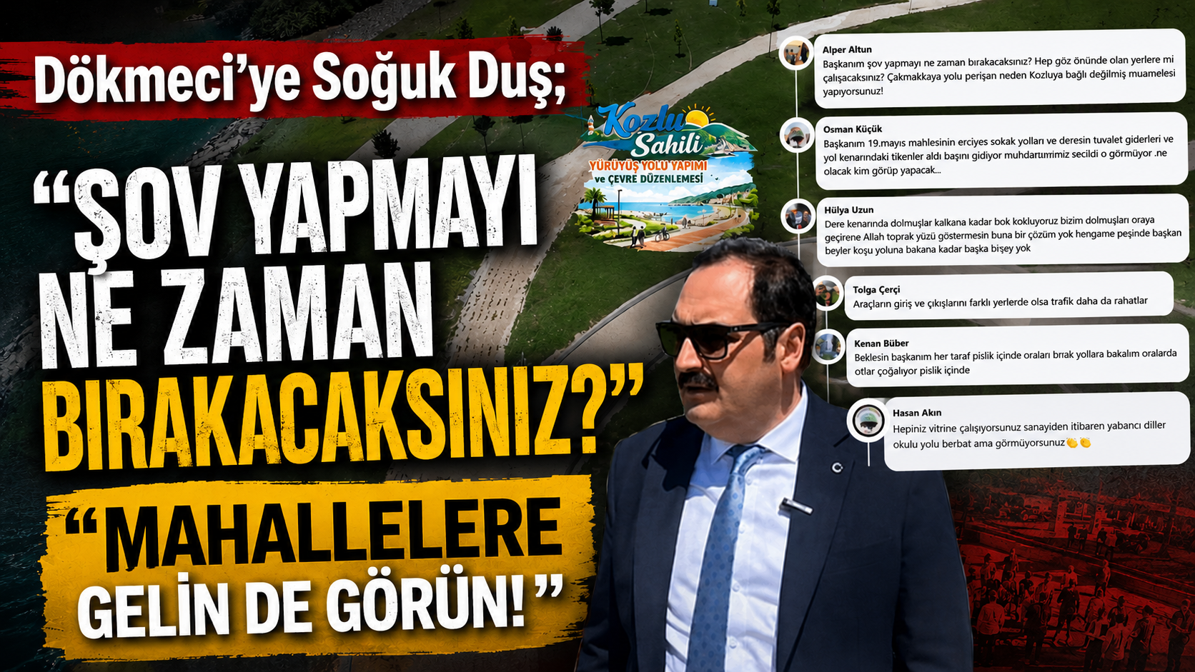 Dökmeci'ye Soğuk Duş; "Şov yapmayı ne zaman bırakacaksınız?"