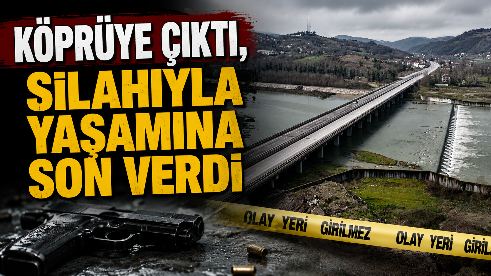 Filyos’ta Acı Olay: Güvenlik Görevlisi Köprüde Hayatına Son Verdi