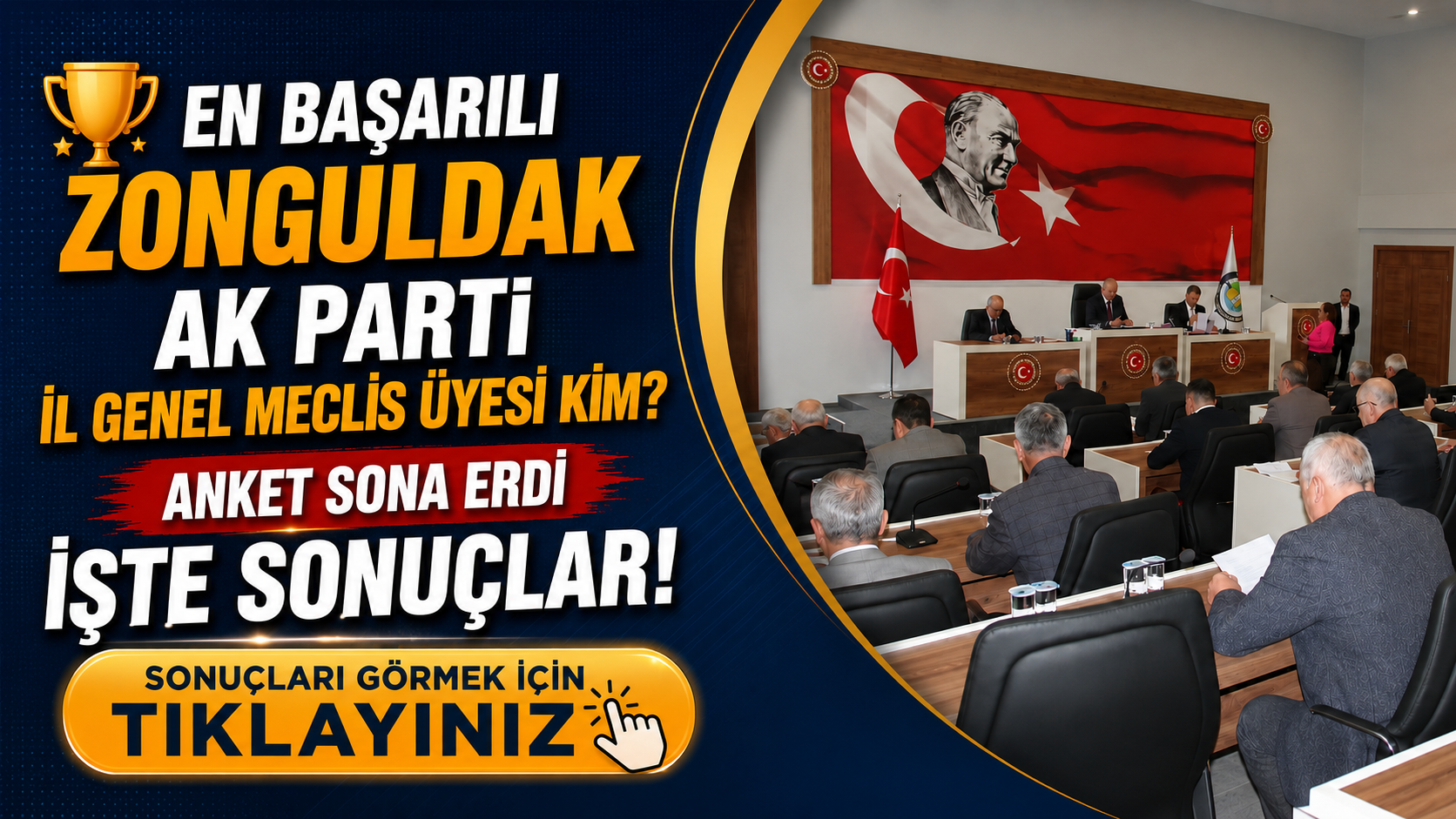 Karaveli Zirveyi Kaptırmadı, Tıska ve Yılmaz Sürpriz Yaptı. İşte "En Başarılı AK Parti İl Genel Meclis Üyesi"