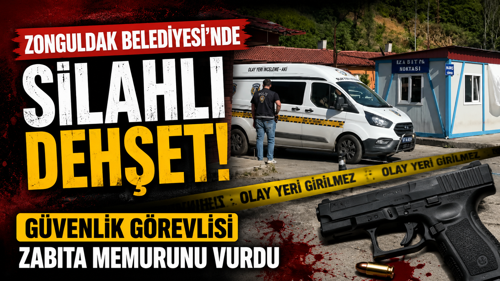 Zonguldak Belediyesi'nde Silahlı Dehşet!