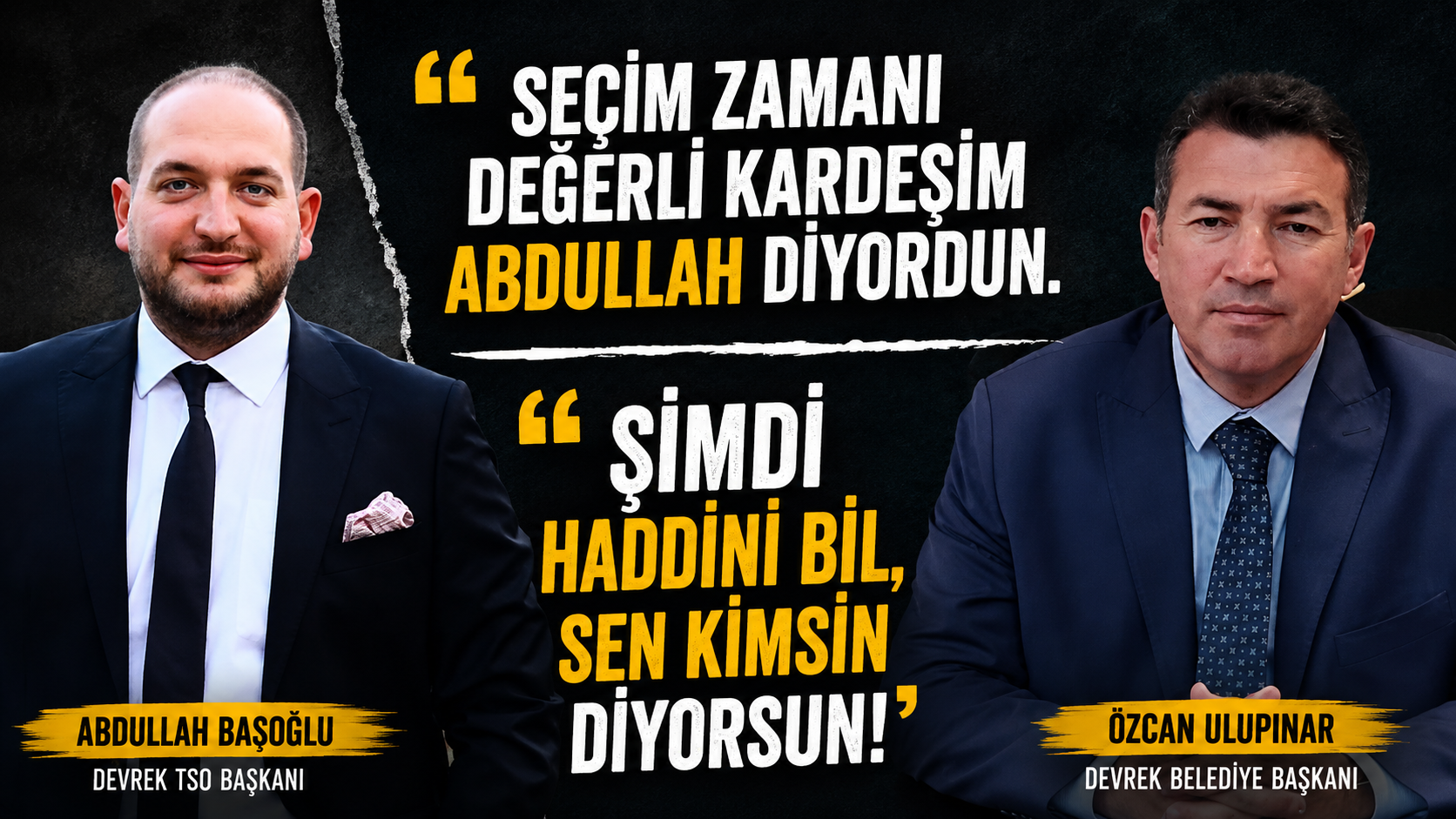 BAŞOĞLU’NDAN ULUPINAR’A “SON CEVAP”