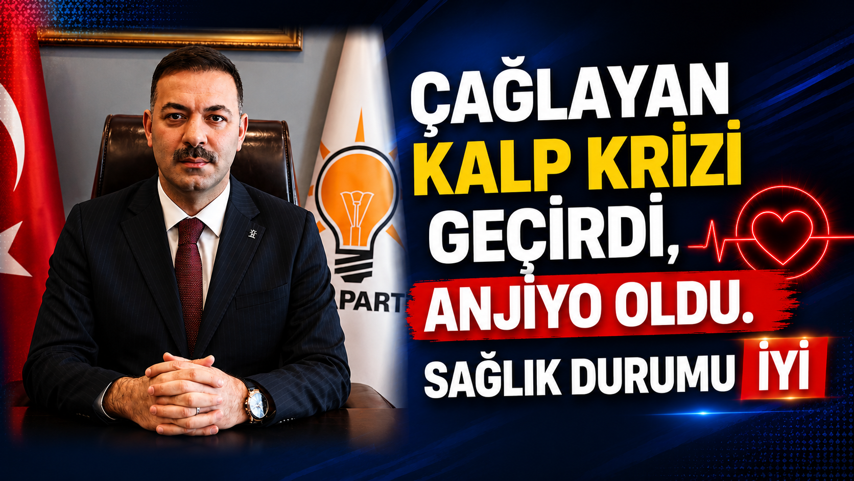 Mustafa Çağlayan Ankara Yolunda Kalp Krizi Geçirdi! Acil Anjiyoya Alındı