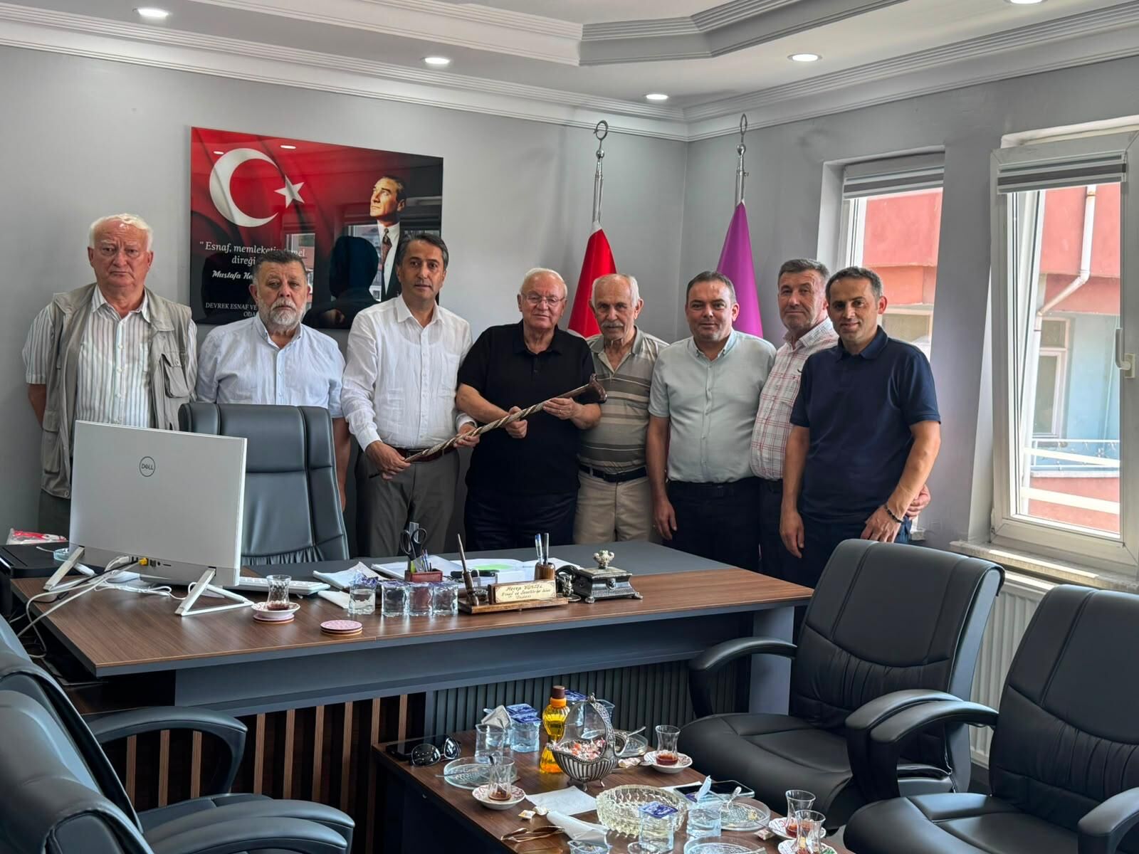 İYİ PARTİ HEYETİNDEN DEVREK’E EKONOMİK ÇIKARMA