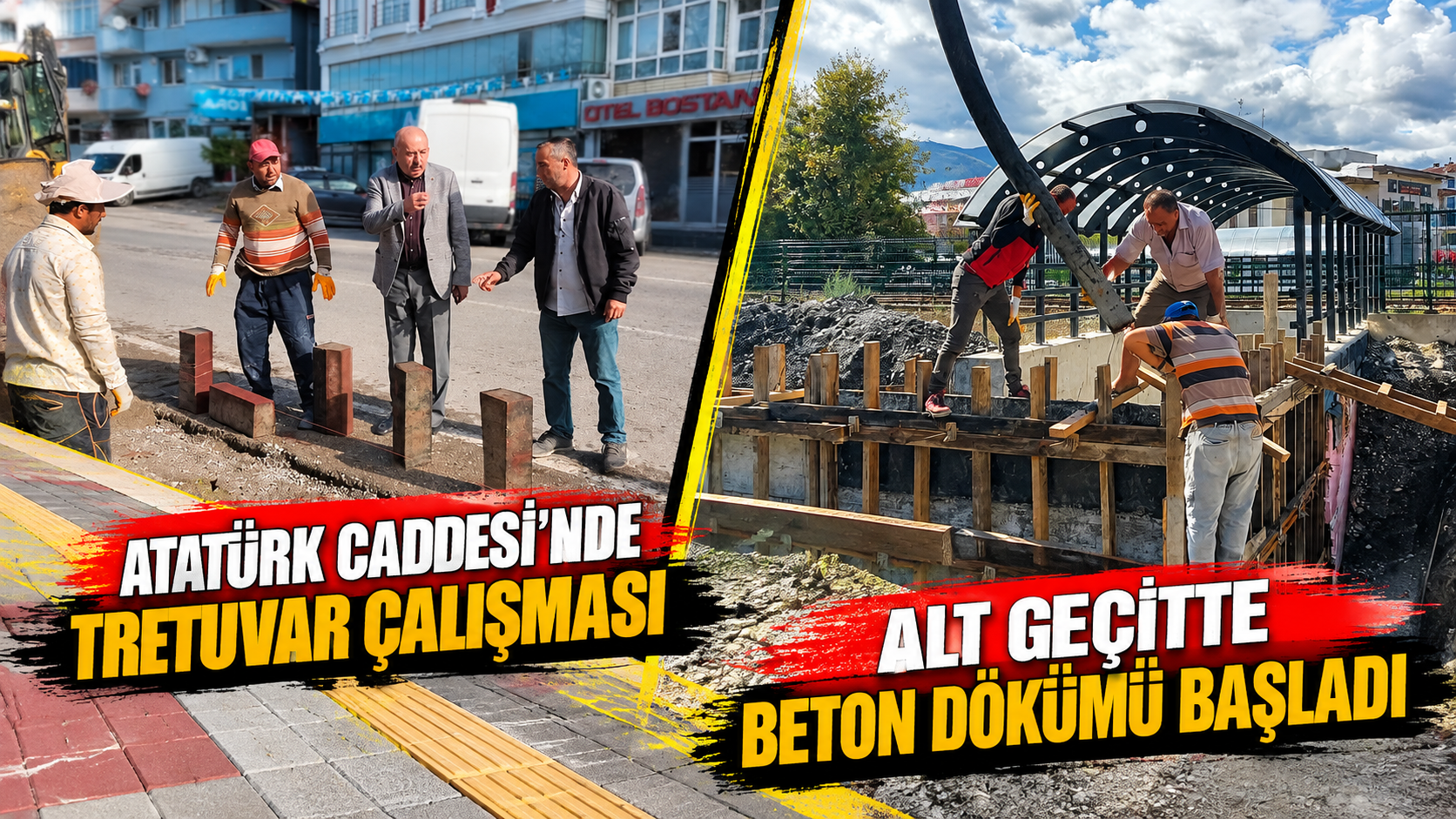 Gökçebey’de Çalışmalar Hız Kesmiyor: Başkan Öztürk Sahada İnceledi