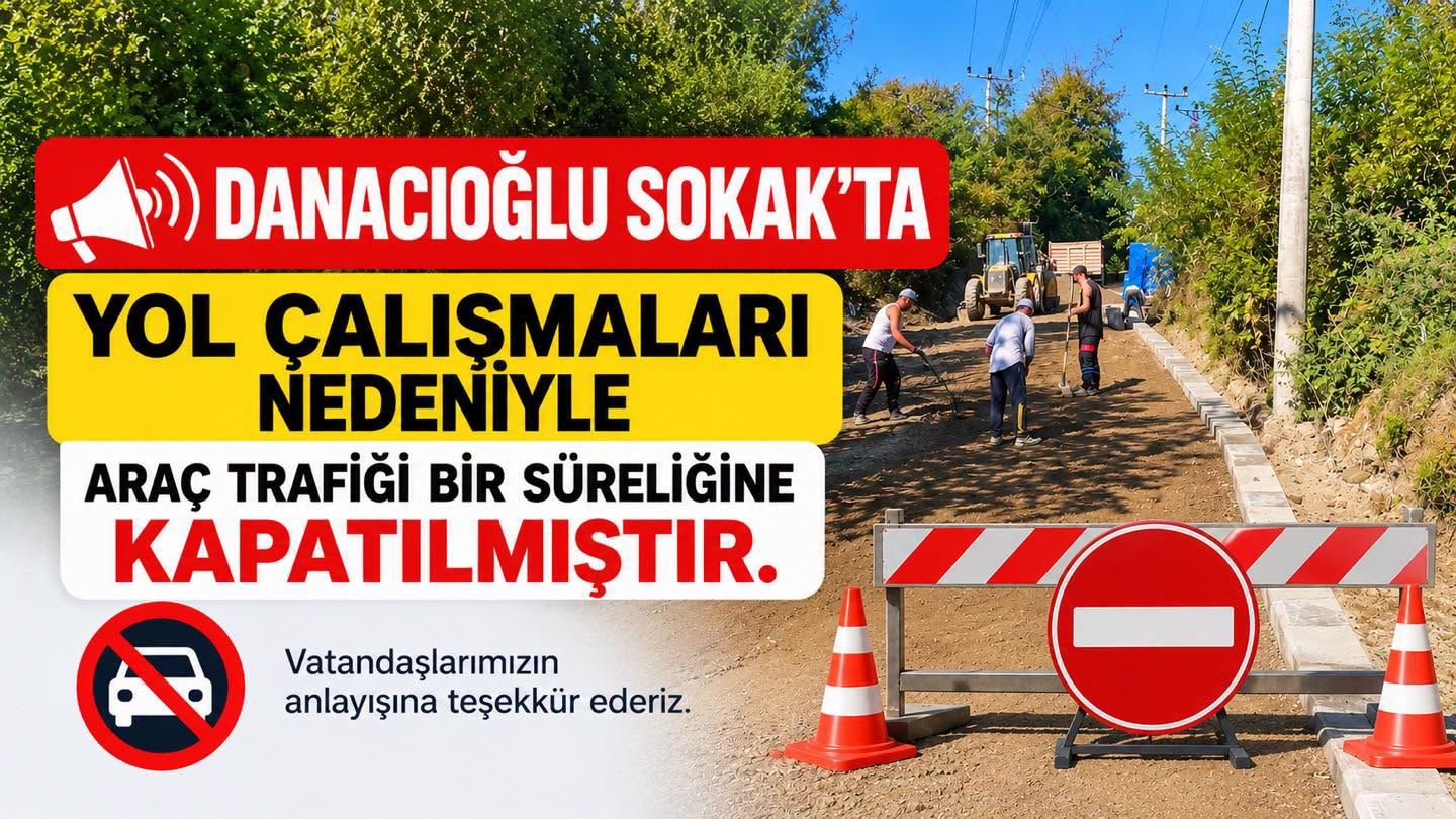 Gökçebey’de Sürücüler Dikkat! O Yol Trafiğe Kapatıldı